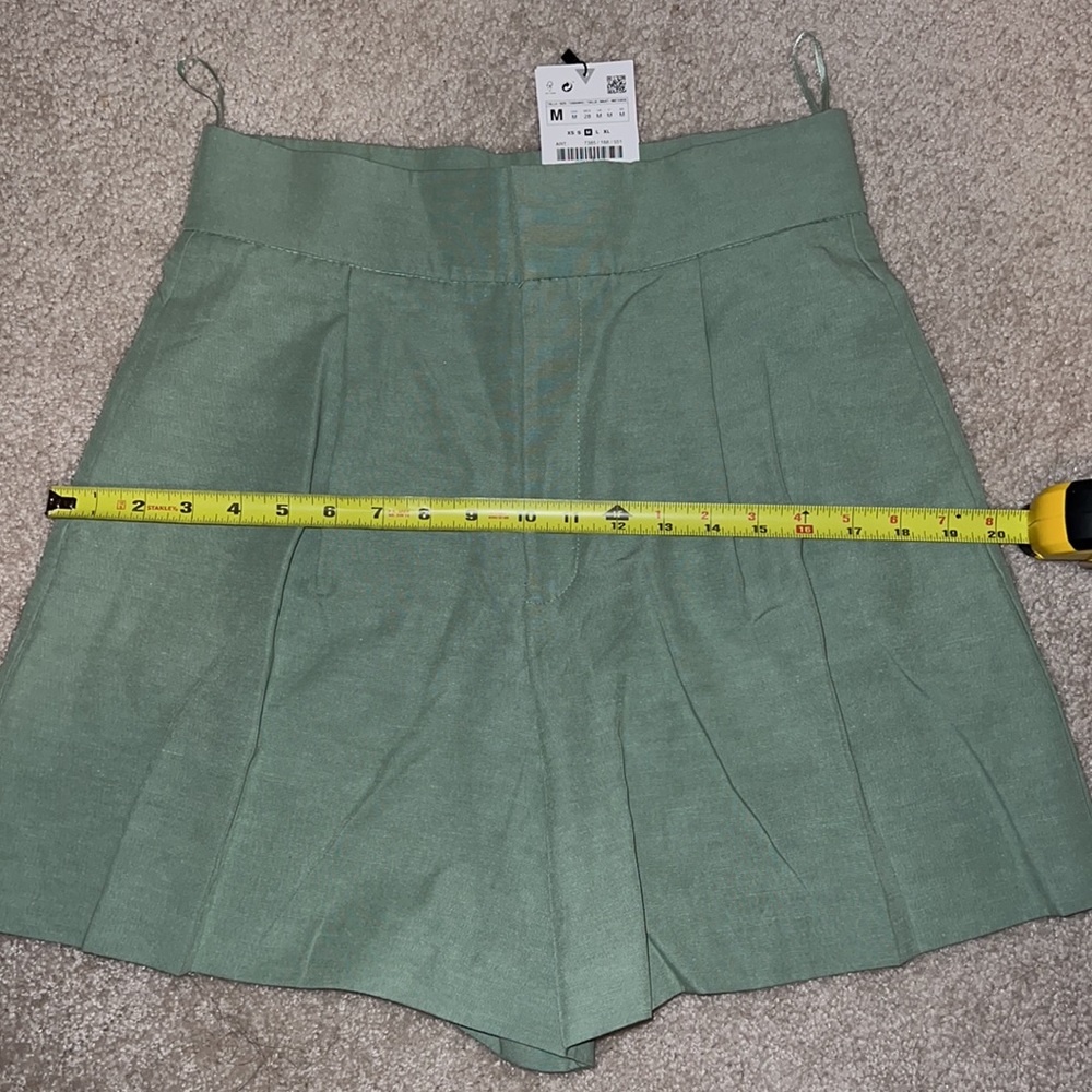 ZARA Linen blend shorts - Picture 8 of 11